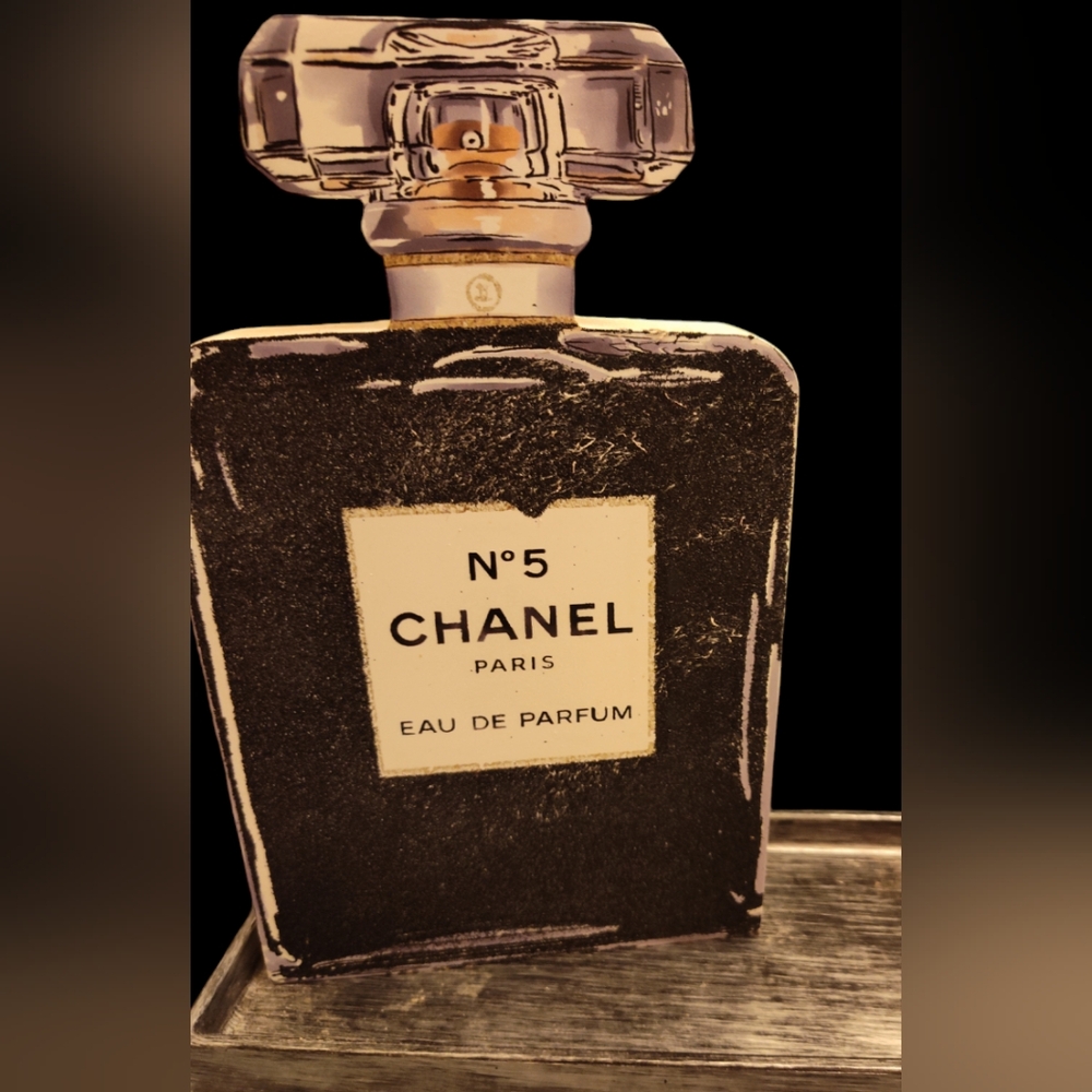 Wooden "Chanel" Knick Knack. Lightweight.